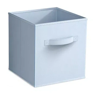 Sorbus 11" Foldable Fabric Cube Bins With Handles Storage Cube In Blue