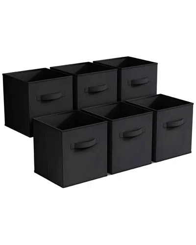 SORBUS SORBUS 11IN 6 PACK FOLDABLE STORAGE CUBES