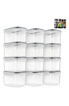Sorbus 12-pack Airtight Storage Containers In Multi