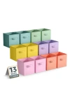 Sorbus 12-pack Collapsible Storage Cube In Multi