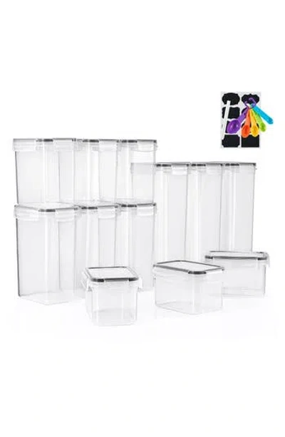Sorbus 12-piece Airtight Food Containers In Transparent
