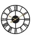 Sorbus 12in Metal Decorative Wall Clock