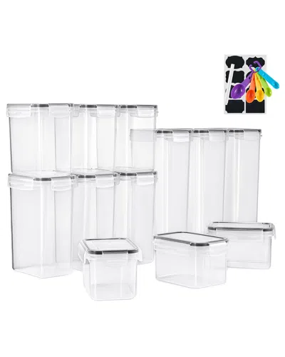 Sorbus 12pc Airtight Food Storage Containers In Transparent