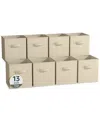 Sorbus 13in 8 Pack Collapsible Fabric Storage Bins In Multi