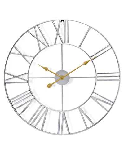 Sorbus 16in Metal Decorative Wall Clock