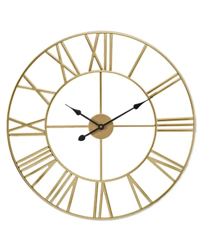 SORBUS SORBUS 16IN METAL DECORATIVE WALL CLOCK