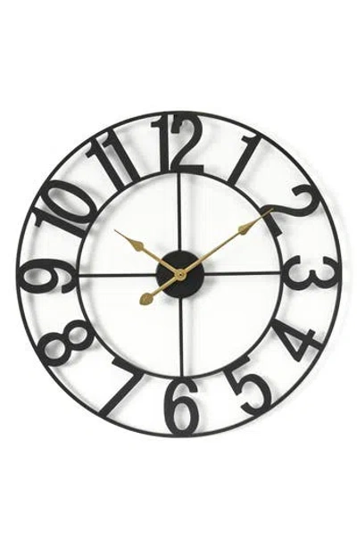 Sorbus 16-inch Numeral Wall Clock In Black