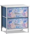 Sorbus 2 Drawer Nightstand Dresser