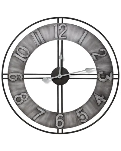 Sorbus 24in Metal Decorative Wall Clock