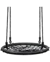 Sorbus 24in Web Spinner Swing In Black