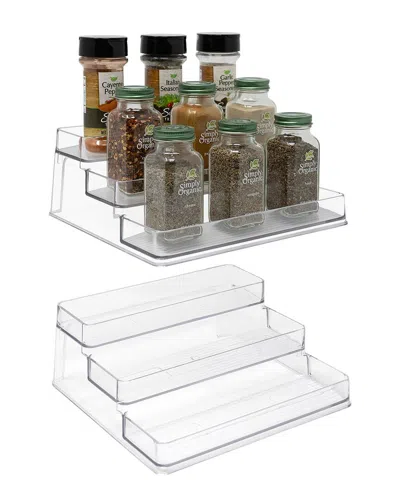 Sorbus 2pc 3 Tier Pantry Organizer In Transparent