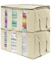 Sorbus 2pc Foldable Fabric Storage Organizer
