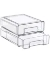 Sorbus 4pc Stackable Pull Out Storage Drawers