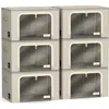 Sorbus 3-pack Foldable Storage Boxes In Beige