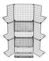Sorbus 3 Tier Wall Mounted Storage Rack