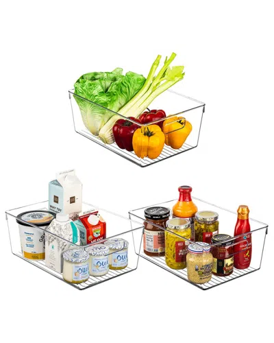 Sorbus 3pc Plastic Organizers In Multi