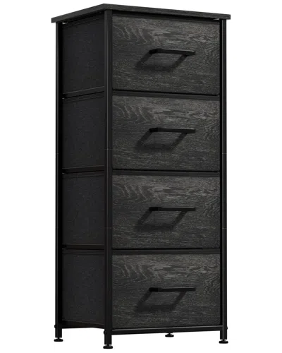 Sorbus 4-drawer Dresser In Black