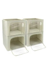 Sorbus 4-pack Jumbo Foldable Storage Boxes In Beige