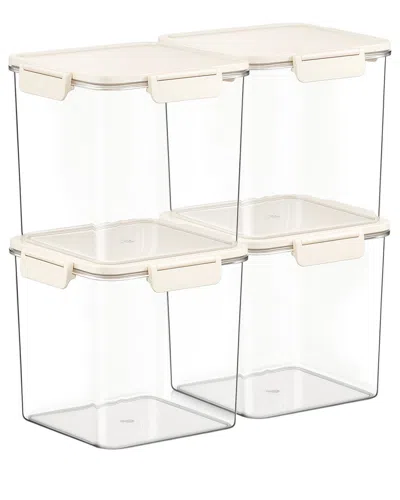 SORBUS SORBUS 4-PACK 102.29OZ STACKABLE FOOD STORAGE CONTAINERS