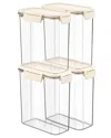 Sorbus 4-pack 45.86oz Stackable Food Storage Containers