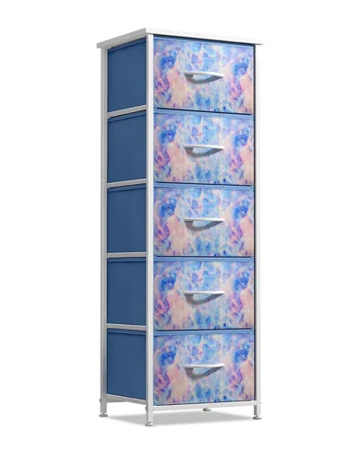 Sorbus 5-drawer Tower Nightstand In Multi