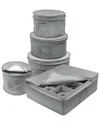 Sorbus 5pc Dinnerware Storage