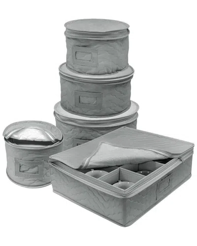 Sorbus 5pc Dinnerware Storage