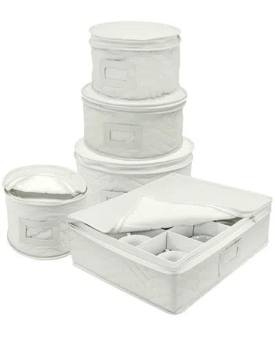 Sorbus 5pc Dinnerware Storage
