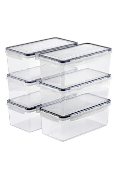 Sorbus 6-pack Food Storage Containers In White