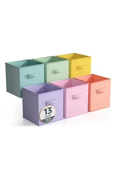 Sorbus 6-pack Large Collapsible Storage Bins