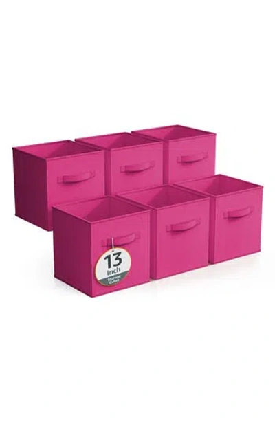 Sorbus 6-pack Large Collapsible Storage Bins