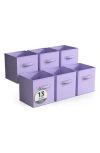 Sorbus 6-pack Large Collapsible Storage Bins