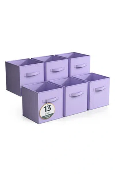 Sorbus 6-pack Large Collapsible Storage Bins