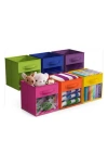 Sorbus 6-pack Storage Bins With Windows In Multi