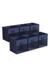Sorbus 6-pack Window Storage Cubes In Blue