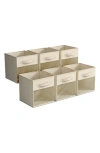 Sorbus 6-pack Window Storage Cubes In Neutral