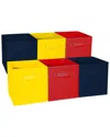 Sorbus 6pc Multi 1 Storage Bundle With Drawer And Closet