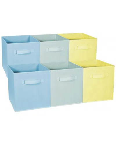 Sorbus 6pc Pastel Storage Bundle With Drawer And Closet B In Multi