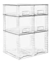Sorbus 6pc Stackable Pull-out Drawer Organizer Bins In Multi