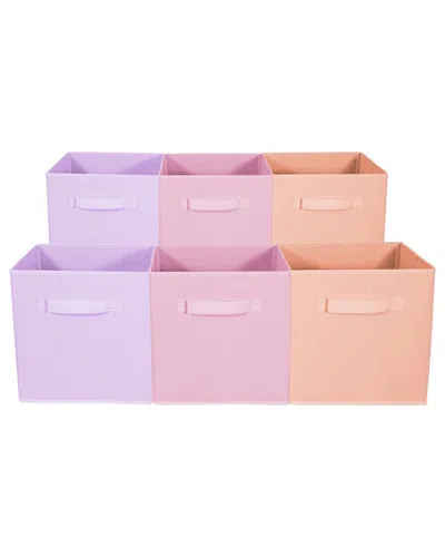 Sorbus 6pc Storage Bundle With Drawer And Closet Bins In Multi