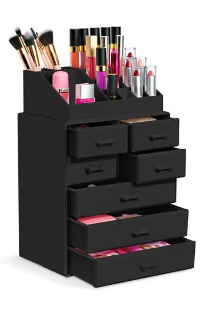Sorbus 7-drawer Makeup Organizer Case In Black