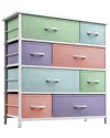 Sorbus 8-drawer Chest Dresser In Multi