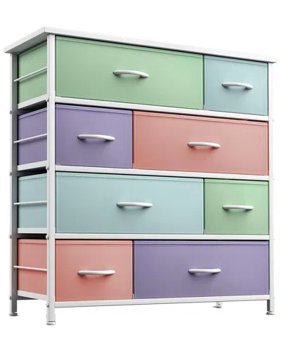 Sorbus 8-drawer Chest Dresser In Multi