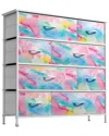 Sorbus 8-drawer Chest Dresser In Multi