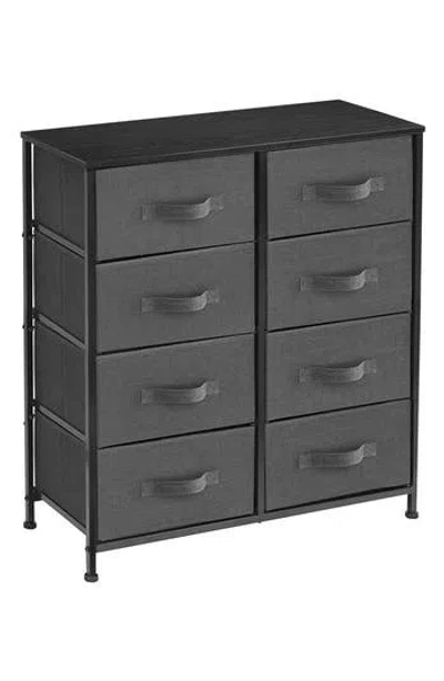 Sorbus 8-drawer Dresser In Black