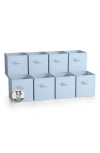 Sorbus 8-pack Collapsible Storage Cube In Pastel Blue