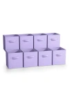 Sorbus 8-pack Foldable Storage Cube Bins