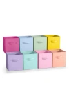 Sorbus 8-pack Foldable Storage Cube Bins In Light Pastels