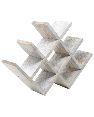 Sorbus 8 Shelf Wood Rack In Neutral