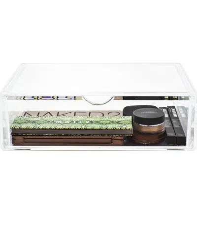 Sorbus Acrylic Cosmetic & Makeup Storage Drawer Set In Animal Print